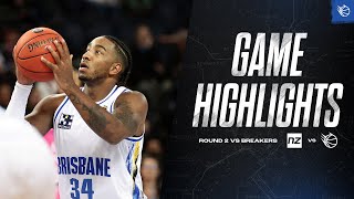 New Zealand Breakers vs Brisbane Bullets  Game Highlights [upl. by Haroved]