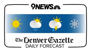 Denver Gazette forecast for Monday Jan 29 [upl. by Gomez922]