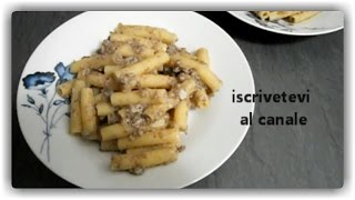 PASTA CON RAGU DI PLATESSA E CREMA TARTUFATA [upl. by Torrie]