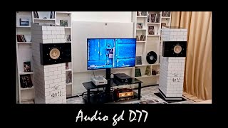 Audiogd D 77  SOUND [upl. by Olifoet877]