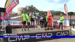 Lido di Venezia 1500 partecipanti alla quotVenice Lido Beach Trail 2024quot 25092024 [upl. by Chui]