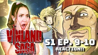 THORFINN vs THORKELL VINLAND SAGA S1 Episodes 9 amp 10 REACTION [upl. by Cressy]