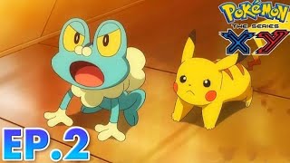 Pokemon XY Series Episode 2 Lumiose City Pursuit Hindi [upl. by Georgianna]