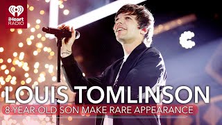 Louis Tomlinsons 8YearOld Son Make Rare Appearance In Family Video  Fast Facts [upl. by Elda]