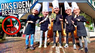 WIJ NEMEN 24 UUR EEN RESTAURANT OVER CHAOS [upl. by Ayor]