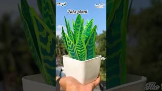 DIY Fake Plant🌳😱😱diy shorts [upl. by Ahkihs711]