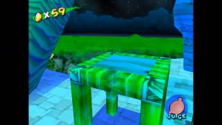 Super Mario Sunshine  100 Coins  Pianta Village E7 [upl. by Drogin]