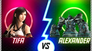 FF VII REBIRTH  Tifa vs FULL POWER Alexander defeated in 037 [upl. by Aynik]