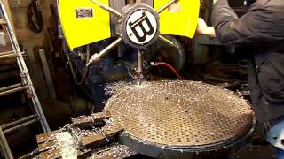 Burgmaster Milling Machine Combo Drilling Stanley Steam Car Boiler [upl. by Larina]