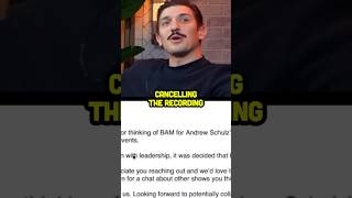 Andrew Schulz cancelled because of Trump 😳🤔 [upl. by Harrison427]