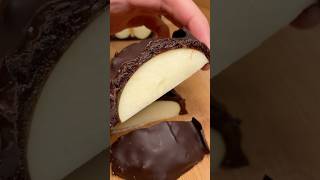 the viral caramel chocolate apple healthyeating veganrecipes [upl. by Drabeck434]