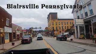 Passing Through Blairsville Pa  Market Street and Rt 217 [upl. by Annay]