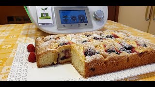 Torta di mele e frutti di bosco per bimby TM6 TM5 TM31 [upl. by Johnathan901]