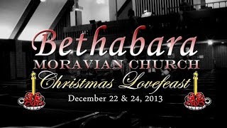 Bethabara Moravian Church Christmas Lovefeast  Winston Salem  North Carolina [upl. by Alethea]