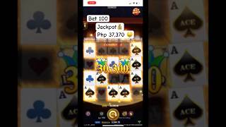 Bet 100  Super Ace  Free Spin Game 💰 JACKPOT💰 [upl. by Wolfgram]