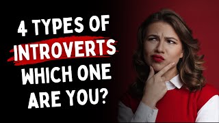 4 Types of Introverts Which One Are You [upl. by Aciraj]