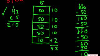 Division  The Area Model Word Problems with Single Digit Divisors 4NBTB6 [upl. by Napra]