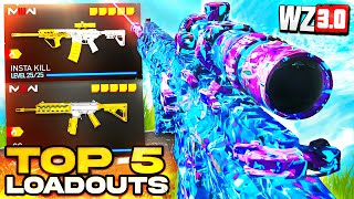 TOP 5 NEW META LOADOUTS in Warzone 3 Best Class Setups [upl. by Aehc]