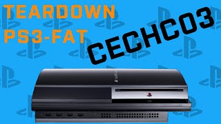 Playstation 3 FAT CECHC03 Backwards Compatibility HOW TO  Teardown Clean and Repaste ps3 [upl. by Orms]