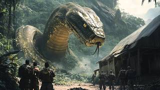 The expedition to the island turned into a struggle with giant snakes  Action  Movie in English [upl. by Sopher]