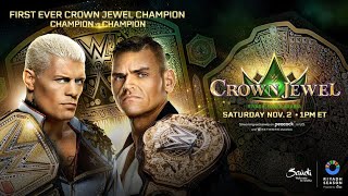 Crown Jewels War Cody Rhodes Vs Gunther Champion Vs Champion Match 2024  Explained Hindi [upl. by Ybhsa606]