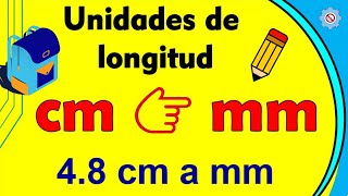 Convertir CENTÍMETROS a MILÍMETROS  cm a mm  1 💥 [upl. by Dettmer]