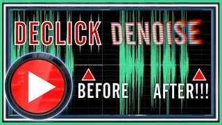 How To Declick And Denoise Your Voice Over Audio With RX Elements By iZotope [upl. by Leirea866]