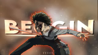 Levi Vs Kenny  Beggin EditAMV Quick Edit [upl. by Saibot]