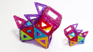 Magformers magnet block making how to make Puppy [upl. by Alyk]