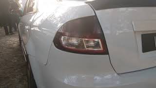 Proton Saga FLX modified Exhaust  LOUD SOUND  GROWLS [upl. by Balliett604]