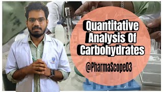 Quantitative Analysis Of Carbohydrates  Some Test Under Quantitative Analysis Of Carbohydrates [upl. by Sudnac]