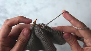 Short Rows Wrap  Turn Tutorial  Purl Soho [upl. by Worl]