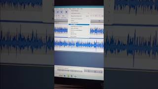 voice editing in audacity 💯Audiodeditingshorts [upl. by Adnesor830]