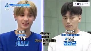 Produce 101 season 2 ep 4 part 1 [upl. by Yrrem]