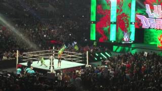 WWE Kalisto and Sin Cara The Lucha Dragons Entrance Live [upl. by Inahpets663]