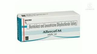 allercetM Tablets full reveiw in hindi benifitusesDogesSideeffect ✂एलर्जी नाक का बहना खुजली🐹 [upl. by Veradia]