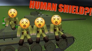 Minecraft Flans Mod TampP Devblog 45  HUMAN SHIELDS Torpedos Reactive Armor and more [upl. by Grimbly]