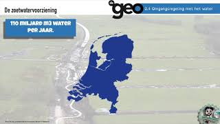 De Geo bovenbouw vwo 5e editie Wonen in Nederland §24 Omgangsregeling met het water [upl. by Thibaut]