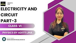 CLASS VI  ELECTRICITY AND CIRCUITS PART3  PHYSICS  GROWTH HUB  ADITTI JHA [upl. by Etta]