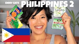 Emmy Eats the Philippines 2  an American tasting Filipino treats [upl. by Aicul225]