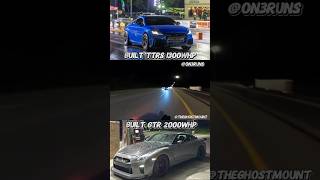 1300WHP TTRS VS 2000WHP GTRexploreviralttrsgtrviralshortsviralreels [upl. by Jezreel573]