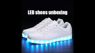 LED shoes unboxing [upl. by Johppa]