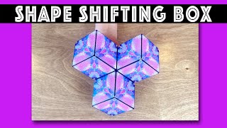 Shashibo Shape Shifting Box Fidget Toy [upl. by Walford]