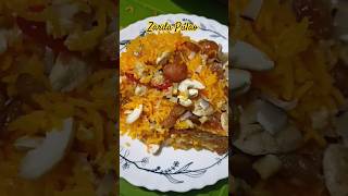 Zarda pulao😋 Metta Pulao Recipe ✨ shortsytshortsfoodcookingsweetrecipe youtube health [upl. by Isaac]