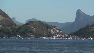 View from São Francisco Beach Niterói — Looking at Rio HD 1080p [upl. by Sig]