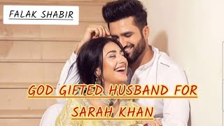 Falak Shabir🎤God Gifted Husband For Sarah Khan🇵🇰Loving And Caring Husband📢Viral Video [upl. by Wilen]