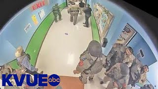 Graphic Content Warning Hallway footage obtained in Uvalde school shooting  KVUE [upl. by Darnoc881]