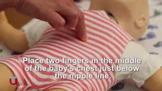 Infant CPR Choking English Version [upl. by Arod]