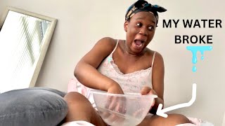 My Water Broke Prank On My Husband [upl. by Cynar]