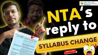 NEET 2024 Latest News By NTA  NEET 2024 Syllabus Changed Again  Dr Anand Mani [upl. by Pierrepont861]